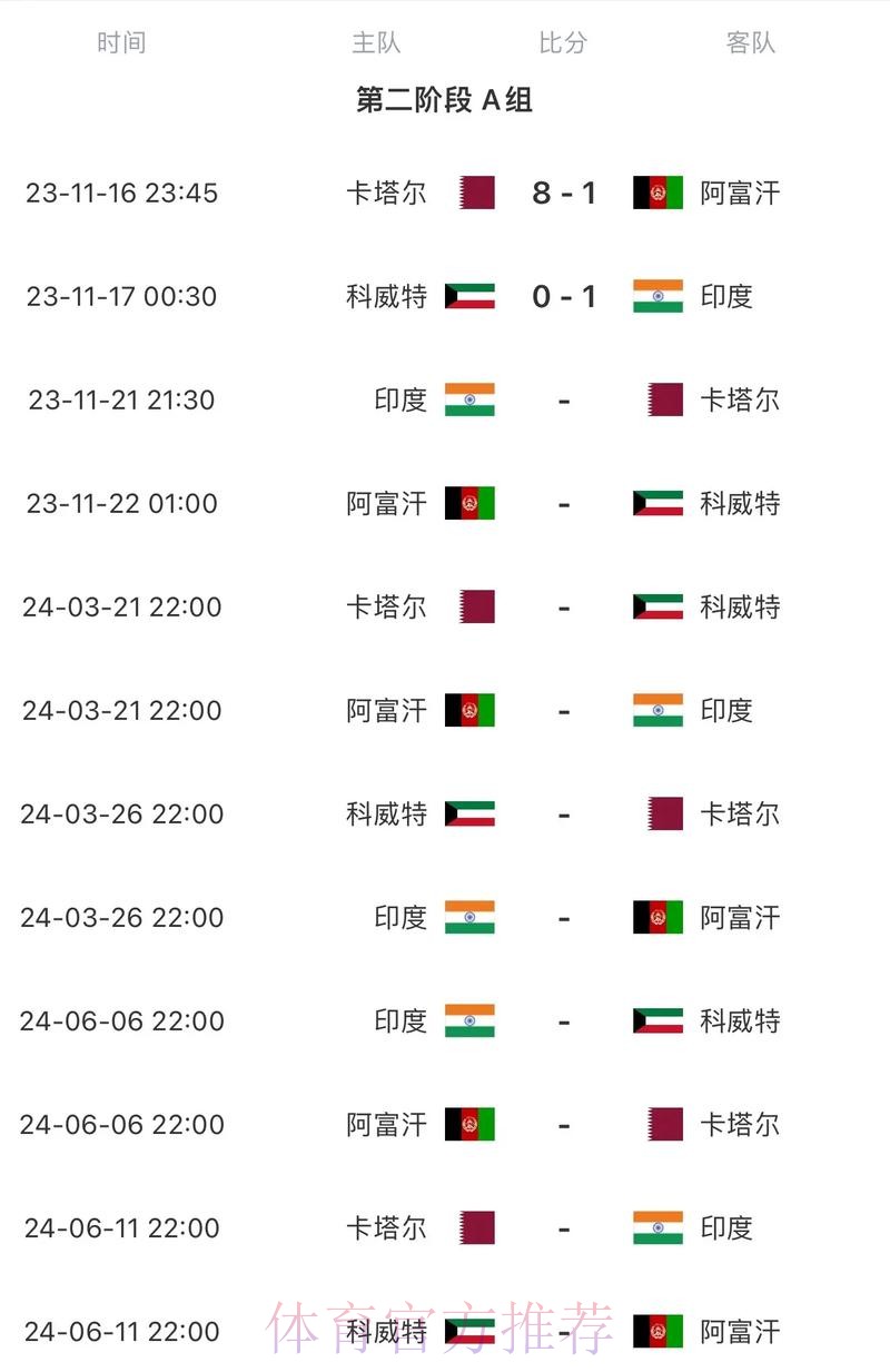 2026世界杯完整赛程今日实时赛程查询入口